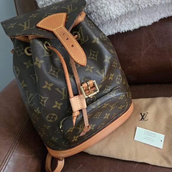 Authentic LV Monogram Montsouris MM Backpack - Picture 12 of 12